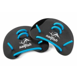 Sailfish Finger Flats Swimming Paddles Azul,Negro
