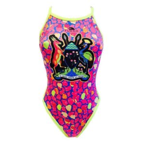Turbo Amari Swimsuit Rosa 2XL Mujer