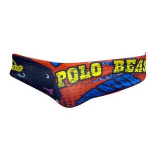 Turbo Polo Beast Swimming Brief Multicolor 3-4 Years Niño