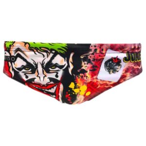 Turbo Joker On Fire Swimming Brief Rojo 5XL Hombre