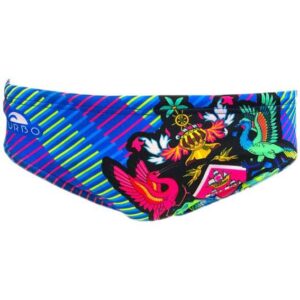 Turbo Emblem Swimming Brief Multicolor 3XL Hombre