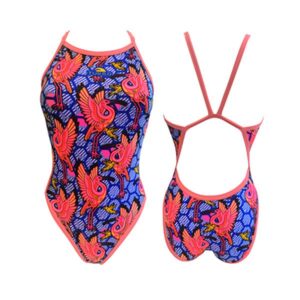 Turbo Granes Revolution Swimsuit Naranja,Azul S Mujer