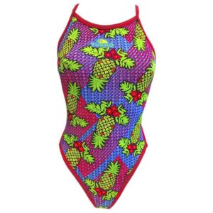 Turbo Pineapple Revolution Swimsuit Multicolor M Mujer