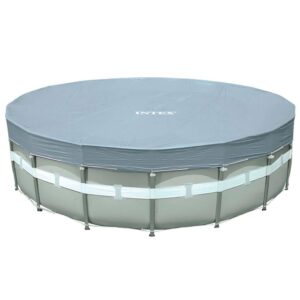 Intex Pool Cover Plateado 488 cm