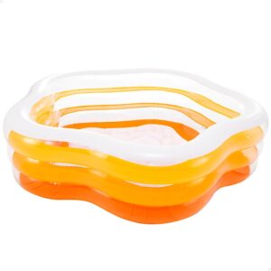 Intex Inflable Pool Transparente,Azul 466 Liters