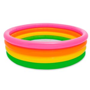 Intex Sunset 4 Rings Pool Multicolor 617 Liters