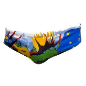 Turbo Alaska Swimming Brief Multicolor 3-4 Years Niño