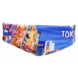 Turbo Tokyo City Swimming Brief Azul 2XL Hombre