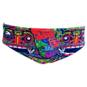 Turbo Bali Tribal Swimming Brief Multicolor XL Hombre