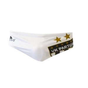 Turbo Partizan Swimming Brief Blanco 5-6 Years Niño