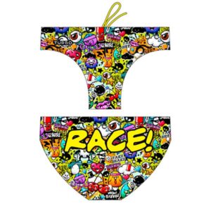 Turbo Race Swimming Brief Multicolor 3-4 Years Niño