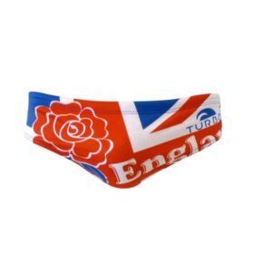 Turbo England Swimming Brief Rojo 7-8 Years Niño