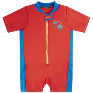 Speedo Sea Squad Floatsuit Rojo 3-4 Years