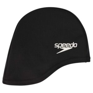 Speedo Polyester Junior Swimming Cap Negro