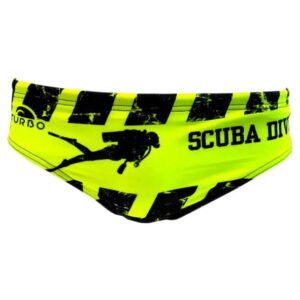 Turbo Scuba Diver Swimming Brief Amarillo 3XL Hombre