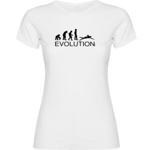 Kruskis Evolution Swim Short Sleeve T-shirt Blanco XL Mujer