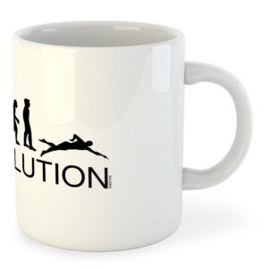 Kruskis Evolution Swim Mug 325ml Blanco