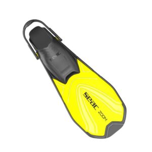 Seacsub Zoom Swimming Fins Amarillo,Negro EU 45-47