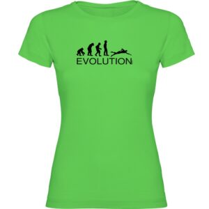 Kruskis Evolution Swim Short Sleeve T-shirt Verde S Mujer