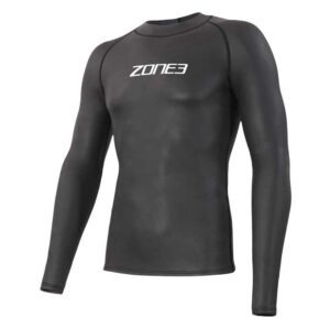 Zone3 Logo Neoprene Long Sleeve T-shirt Negro M