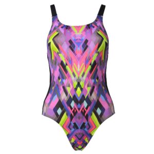Ypsilanti Aztek Vault Back Swimsuit Multicolor UK 30 Mujer
