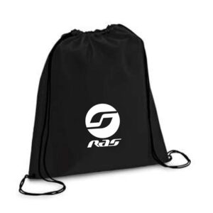 Ras Logo Drawstring Bag Negro