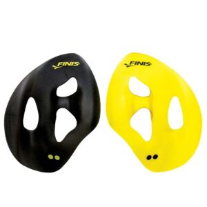 Finis Iso Swimming Paddles Amarillo,Negro S