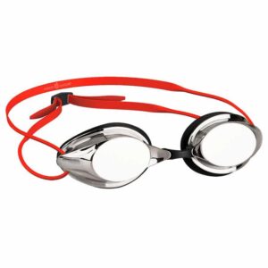 Madwave Streamline Mirror Swimming Goggles Rojo