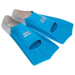Madwave Training Swimming Fins Azul,Plateado EU 31-33