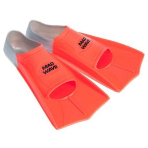 Madwave Training Swimming Fins Naranja EU 43-44