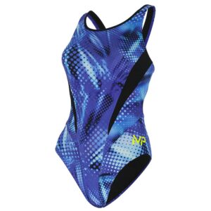 Phelps Mesa Comp Back Swimsuit Azul FR 30 Mujer