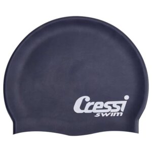 Cressi Silicone Swimming Cap Azul