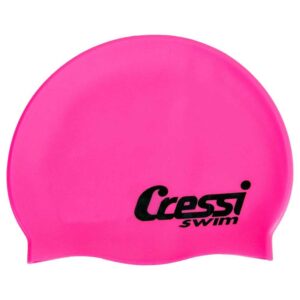 Cressi Silicone Swimming Cap Rosa