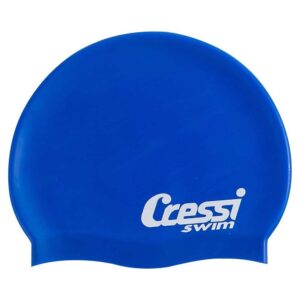 Cressi Silicone Junior Swimming Cap Azul