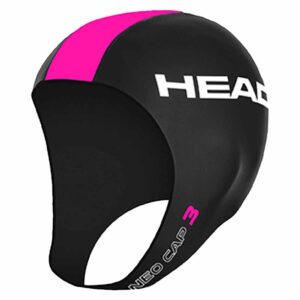 Head Swimming Neo 3 Neoprene Cap Negro,Rosa S-M
