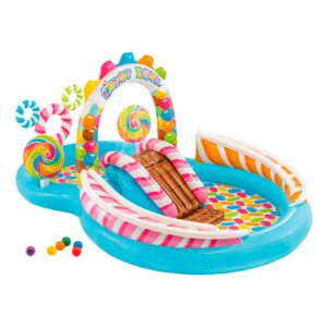 Intex Inflatable Candy Zone Play Centre Pool Multicolor 295 x 191 x 130 cm