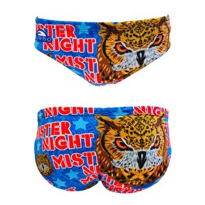 Turbo Mister Night Swimming Brief Negro 3-4 Years Niño