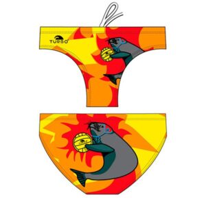 Turbo Seal Swimming Brief Amarillo,Naranja 5XL Hombre