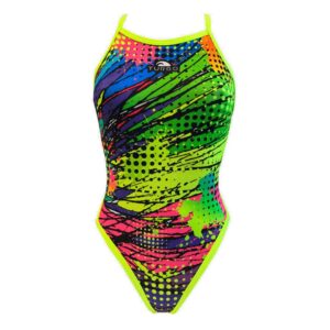 Turbo Kriptonite Swimsuit Amarillo 5-6 Years Niña