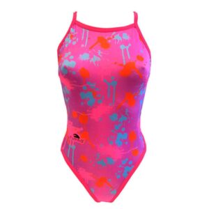 Turbo Splash Swimsuit Rosa 9-10 Years Niña