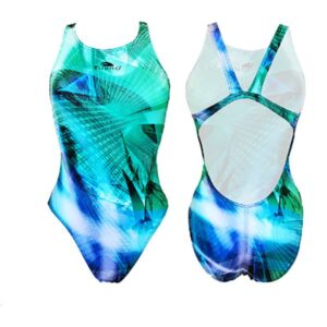 Turbo Light Swimsuit Verde 5-6 Years Niña