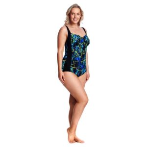 Funkita Ruched Swimsuit Multicolor AUS 14 Mujer