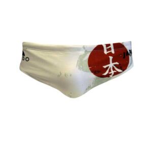 Turbo Japan Flag Swimming Brief Blanco 12-24 Months Niño
