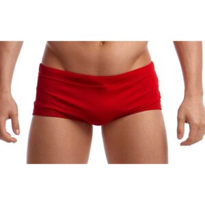 Funky Trunks Plain Front Swimming Brief Rojo XS Hombre