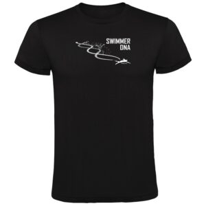 Kruskis Swimming Dna Short Sleeve T-shirt Negro 3XL Hombre