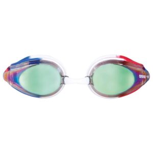 Arena Tracks Junior Mirror Swimming Goggles Dorado
