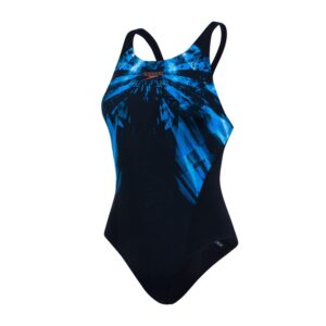 Speedo Freezefrost Placement Recordbreaker Swimsuit Azul UK 28 Mujer