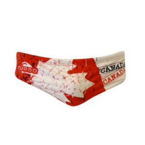 Turbo Canada Swimming Brief Rojo,Blanco 3-4 Years Niño