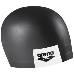 Arena Logo Moulded Swimming Cap Negro
