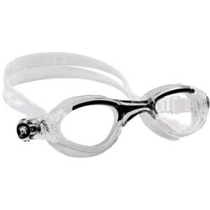Cressi Flash Medium Clear Swimming Goggles Junior Transparente
